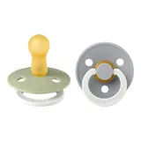 Bibs 2er-Pack Colour GLOW Schnuller Latex, 6-18M – Bild 3