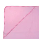 Wörner Kapuzen-Badetuch 80x80 cm rosa – Bild 2