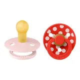 Bibs 2er-Pack Polka Collection Schnuller Latex, 0-6M – Bild 3