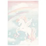 Pergamon Kinder Teppich Maui Kids Pastell Einhorn – Bild 3