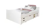 Ticaa Einzelbett "Leni" 120x200 Kiefer weiß – Bild 4