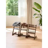 Stokke® Tripp Trapp® Bundle Treppenhochstuhl Eiche inkl. Newbornset Light Grey & Babyset – Bild 5