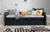 Ticaa Sofabett Naomi inkl. 5x Schubkästen, 90x200 – Bild 3