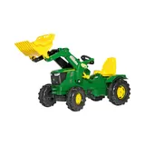 Rolly Toys® Trettraktor rollyFarmtrac John Deere 6210R mit Frontlader – Bild 2
