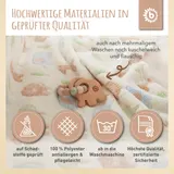 Bieco Babydecke Zoo Tiere - ab Geburt – Bild 5