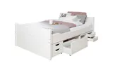 Ticaa Einzelbett "Leni" 120x200 Kiefer weiß – Bild 5