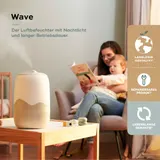 Babymoov 2in1 Luftbefeuchter mit Nachtlicht Wave – Bild 1