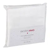 Bornino Lieblinge 6er-Pack Mullwaschlappen weiss – Bild 4