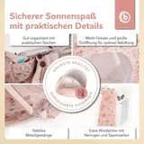 Bieco Strandmuschel Pop-Up Dreamy Flowers – Bild 5