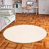 Pergamon Super Soft Kinder Hochflor Teppich Silky Kids Rund – Bild 1