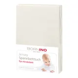Bornino Home Jersey-Spannbetttuch 60x120 cm - 70x140 cm – Bild 2