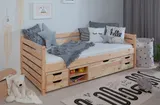 Ticaa Sofabett Naomi inkl. Funktionsschubkästen, 90x200 – Bild 3