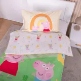 Baby Best Peppa Pig Renforcé Wende-Bettwäsche Peppa Pig 40x60 / 100x135 cm – Bild 5