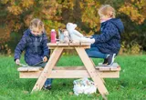 Pinolino Kindersitzgarnitur „Nicki Maxi für 6”, natur – Bild 5