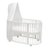 Stokke® Sleepi™ Bundle Sleepi inkl. Matratze und Spannbetttuch, Himmelstange und Himmell – Bild 1