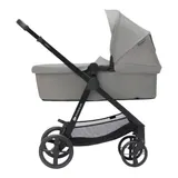Kinderkraft Kombikinderwagen NEWLY 3in1 Trio-Set inkl. Babyschale MINK PRO grau – Bild 5