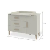 Pinolino 3-tlg. Babyzimmer Tami extrabreit – Bild 5