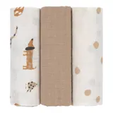 Lässig 3er-Pack Mullwindeln 85x85 cm – Bild 3