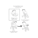 Smoby Puppenhochstuhl 3in1 Maxi-Cosi – Bild 5