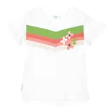Boboli T-Shirt kurzarm Blumenstickerei – Bild 3