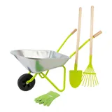 Small Foot Gartenwerkzeug-Set mit Schubkarre – Bild 4