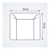 Julius Zöllner Wickelauflage Softy 75x85 cm – Bild 1