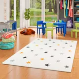 Pergamon Kinder und Jugend Teppich Trendline Sterne Mix – Bild 1