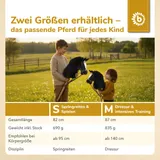 Bieco Hobby Horse Steckenpferd Rappe Größe S mit Trense – Bild 4