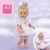 Zapf Creation Baby Born Puppen Outfit Kleid Schwan 43cm – Bild 5