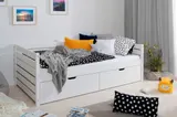 Ticaa Sofabett Naomi inkl. 2x Schubkästen, 100x200, Weiß – Bild 3