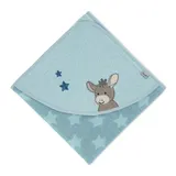 Sterntaler Kapuzenbadetuch 100x100 cm blau – Bild 2