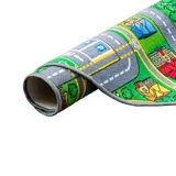 Snapstyle Kinder Spiel Teppich Abenteuerland Bunt Rund – Bild 4