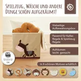 Bieco Aufbewahrungsbox Kinder Kallax Esel – Bild 1