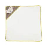 Fehn Kapuzenbadetuch 80x80 cm natur – Bild 1