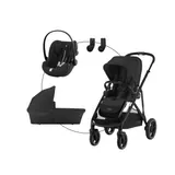 Cybex Kombikinderwagen Gazelle S Trio-Set inkl. Babyschale Cloud G i-Size schwarz – Bild 3