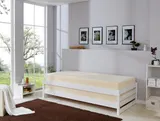 Ticaa TiCAA Massivholz Stapelliege, Stapelbett, Einzelbett, Gästebett Kiefer 90x200 – Bild 3