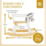 Bieco Schaukeltier aus Holz Zebra – Bild 4