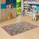 Snapstyle Kinder Spiel Teppich Straßenteppich 3D Big City – Bild 1