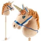 Bieco Steckenpferd Holz Einhorn Magic – Bild 3