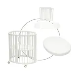 Stokke® Sleepi™ Babybett Sleepi Mini. Inkl. Umbausatz zum Kinderbett und Matratze – Bild 3