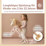 Bieco Steckenpferd Einhorn Aurora aus Holz – Bild 4