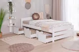 Ticaa Stauraumbett Seniorenbett „Loni“, Funktionsbett, Seniorenzimmer – Bild 1