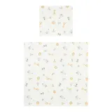 Bornino Home Wende-Bettwäsche Afrika 80x80/35x40 cm – Bild 1
