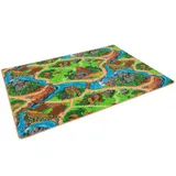 Snapstyle Kinder Spiel Straßen Teppich Dino Welt – Bild 5