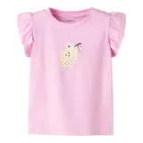 Name It T-Shirt mit Flügelarm Zitrone – Bild 3