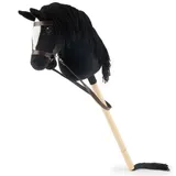 Bieco Hobby Horse Steckenpferd Rappe Größe S mit Trense – Bild 3