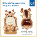Bieco Plüsch Schaukeltier Giraffe – Bild 1
