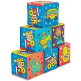 Bieco Baby Würfel set 6 Teilig - ab 6 Monate – Bild 1