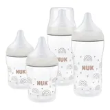 Nuk 4-tlg. Babyflaschen-Set Perfect Match, 0-6M – Bild 3