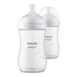 Philips Avent 2er-Pack Babyflasche Natural Response, 260ml, ab 1M – Bild 3